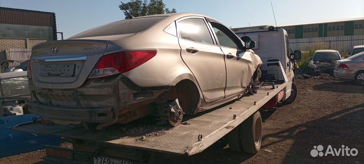 Разбор hyundai solaris 1