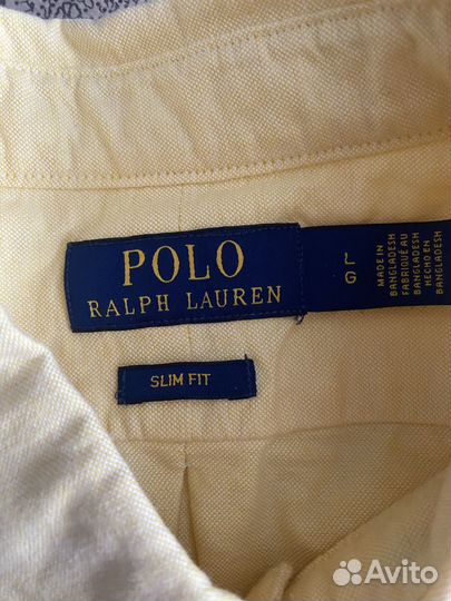 Ralph lauren рубашка оригинал
