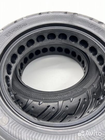 Покрышка литая 10x2.50 Kugoo M4/pro с установкой