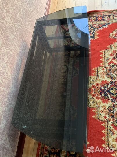 Тумба под телевизор бу стеклянная