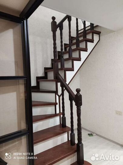 Обшивка лестниц берёза