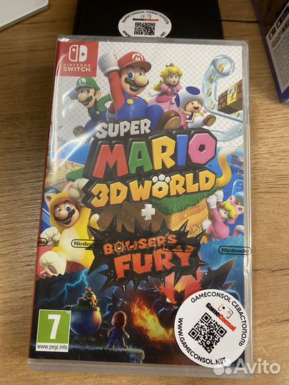 Super Mario 3D World + Bowser's Fury для NS новый
