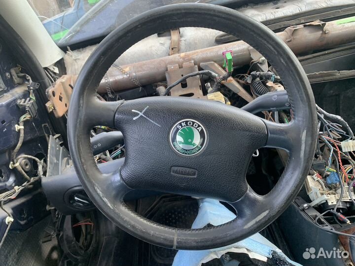 Руль Skoda octavia a4 с airbag