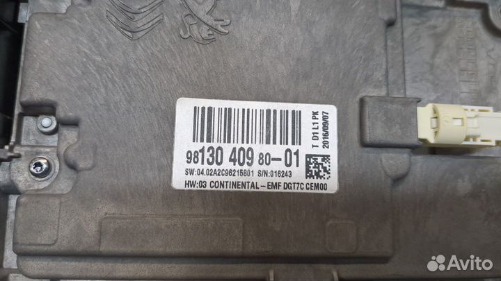 Дисплей компьютера Citroen C4 Picasso, 2016