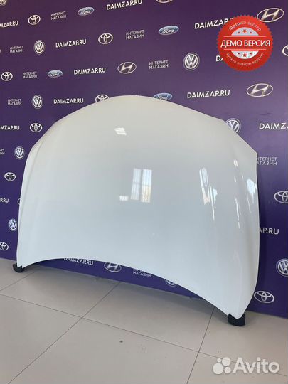 Капот Toyota Camry V40 (2006) белый 040