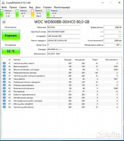 Жесткие диски разные