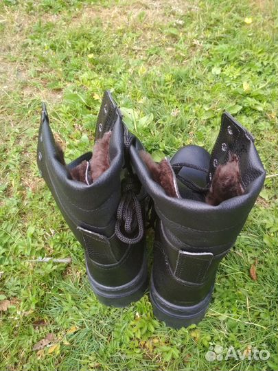 Новые мужские ботинки с высоким берцем (зима)