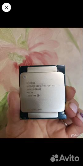 Процессор intel xeon e5 2640 v3