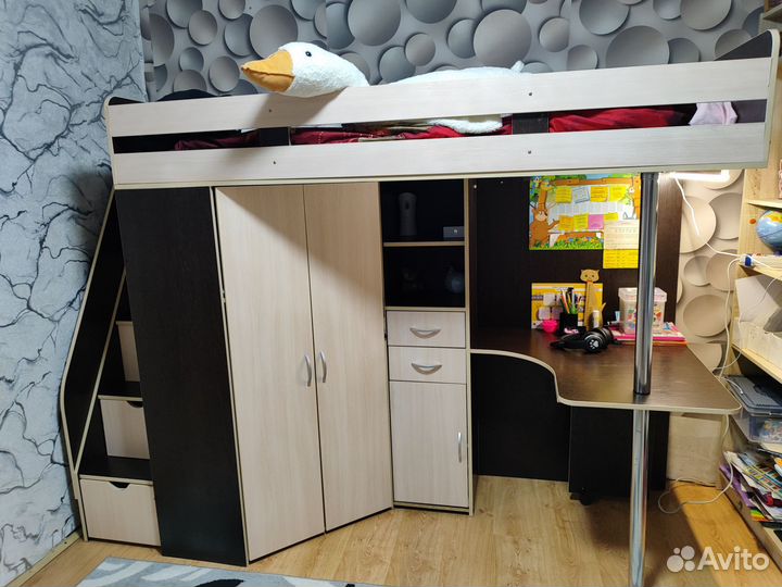 Кровать-чердак