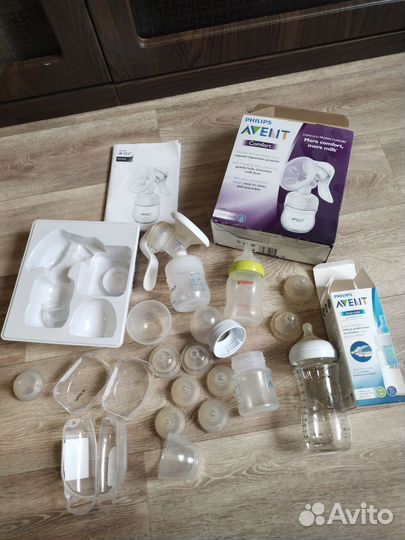 Молокоотсос ручной и бутылочки