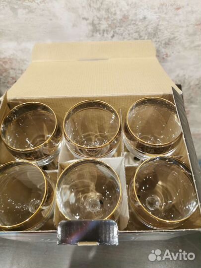 Бокалы для вина богемия новые