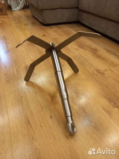 Якорь для лодки пвх, из нержавейки