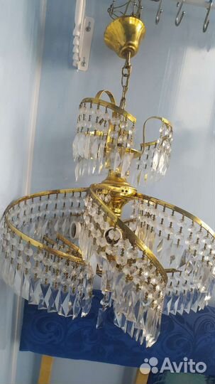 Люстра хрустальная