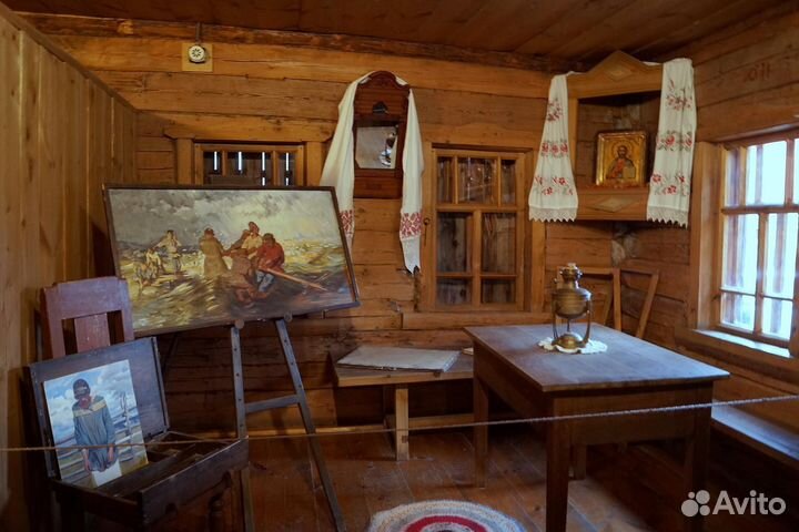 Тур по Волге в Ширяево: г. Стрельная-Музей Репина