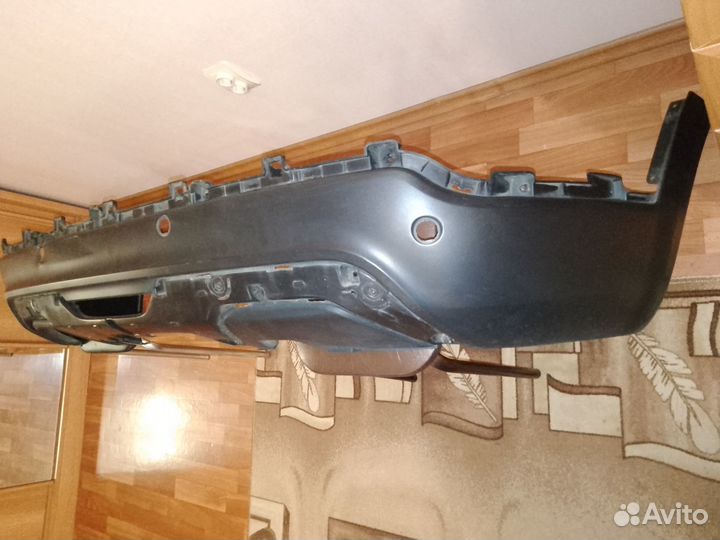 Накладка заднего бампера Веста Кросс/св.Кросс