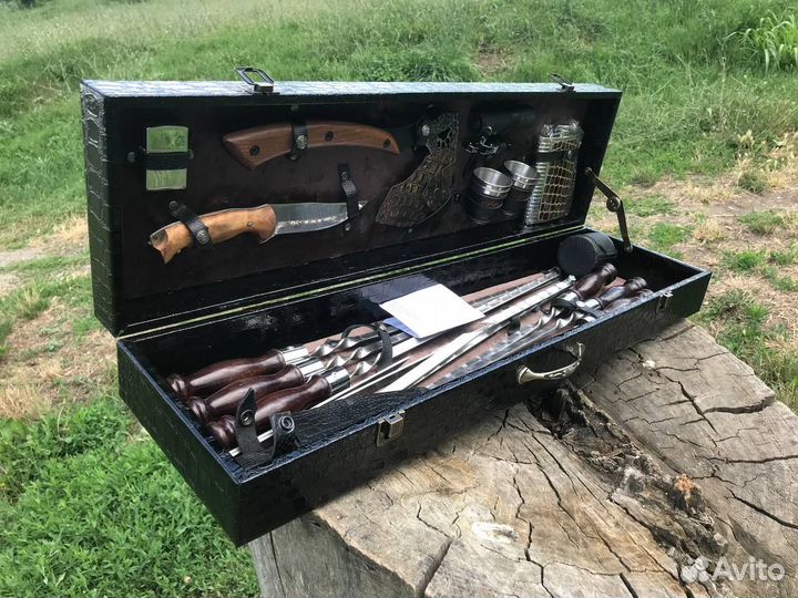 Подарочный набор шампуров ручно работы с доставкой