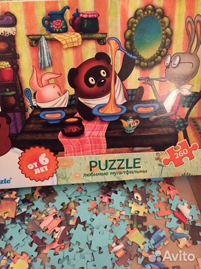 Пазлы 2 шт, дорожные знаки