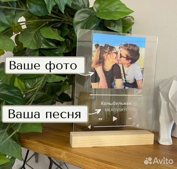 Фото с рамкой / Лучший подарок