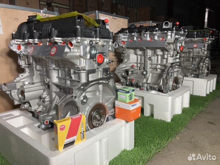 Новый двигатель hyundai Solaris Kia Ceed G4FC 1.6