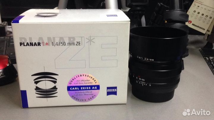 Carl zeiss Canon 50 f1.4 Planar ZE, новый