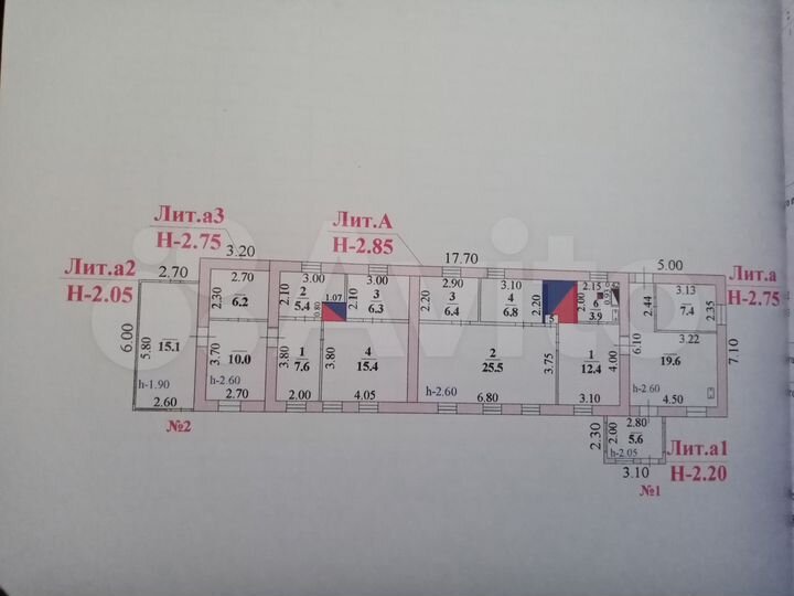 Дом 154 м² на участке 49 сот.