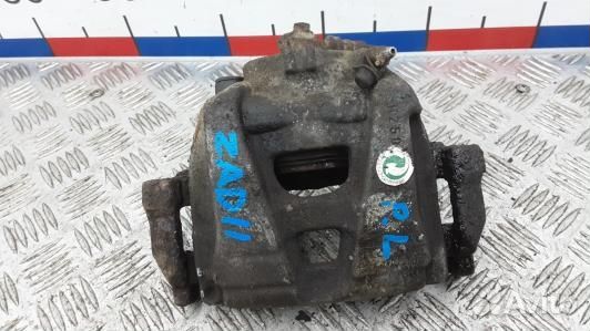 Суппорт тормозной передний левый volkswagen tiguan