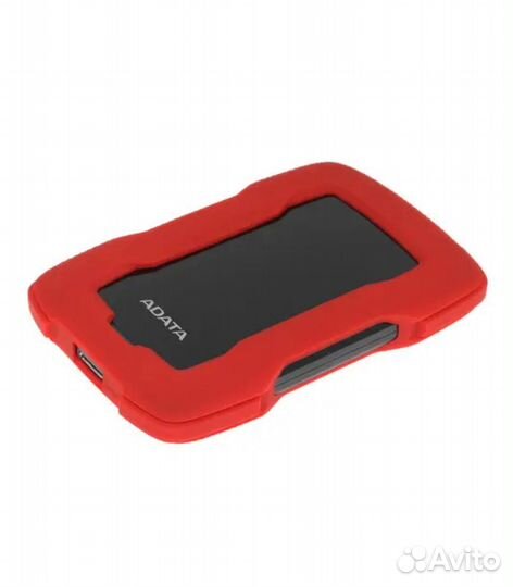 1 тб внешний жесткий диск adata HD330, красный (AH