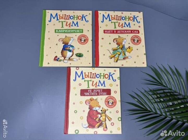 Книги мышонок тим