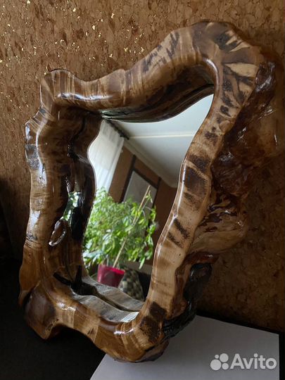 Зеркало из капа