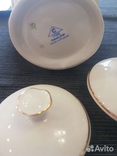 Фарфоровый кофейный сервиз Польша Cmielow