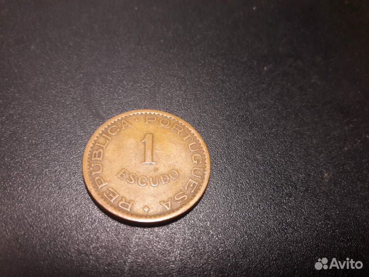 1 Эскудо 1962г монета