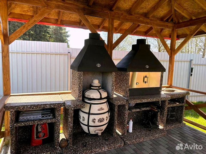 Печь-барбекю 