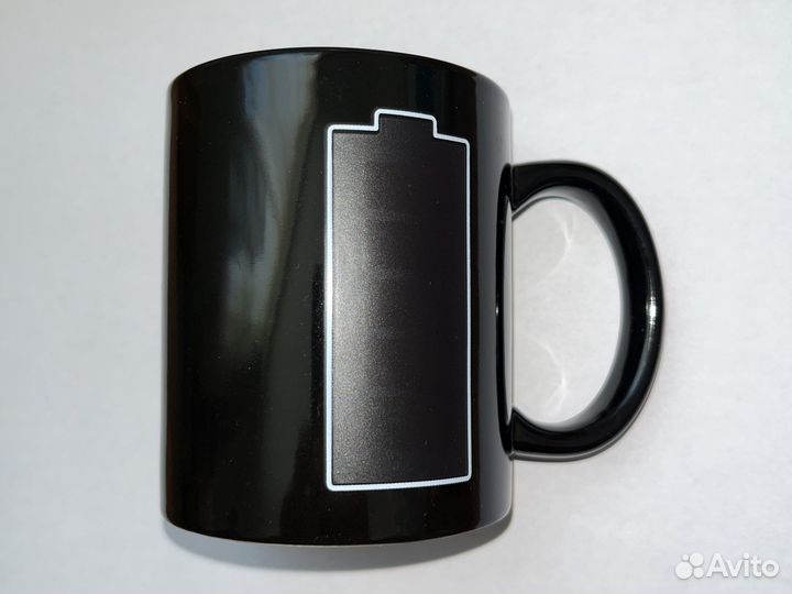 Кружка с индикатором нагрева