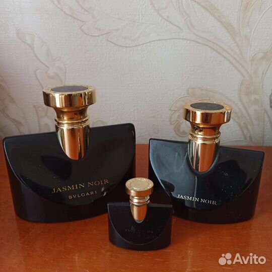 Набор 3 пустых флаконов Bulgari(Булгарии) парфюм