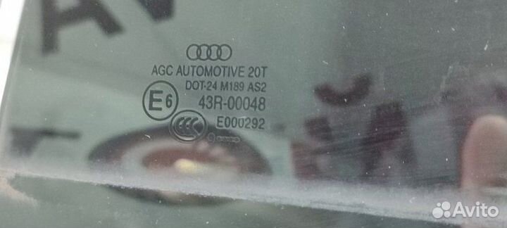 Стекло боковое заднее левое Audi Q5 8R cdnc