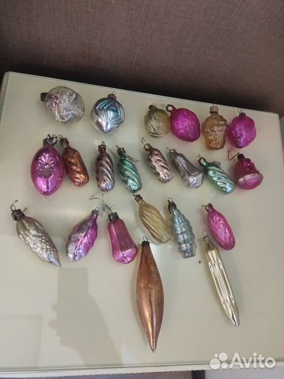 Елочные игрушки СССР