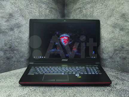 Игровой ноутбук MSI - Core i7 - GeForce GTX 1050Ti