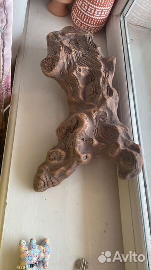 Коряга в аквариум