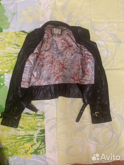 Куртка кожаная женская