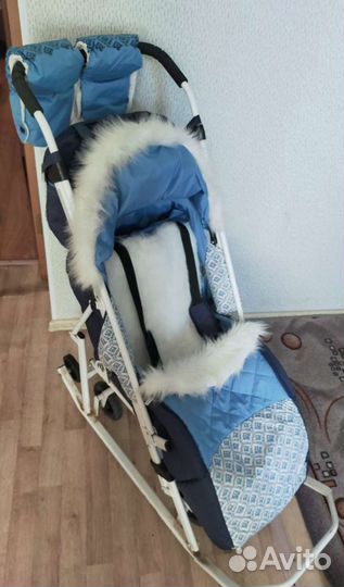 Коляска санки