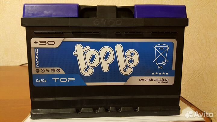 Аккумулятор 78 Topla