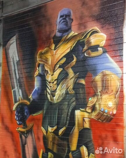 Аэрография в интерьере и экстерьере