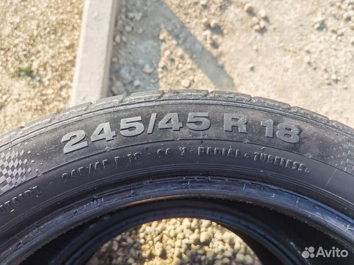 Continental ContiSportContact 3E 245/45 R18