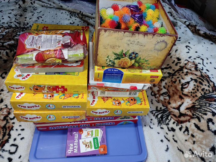 Детские настольные игры