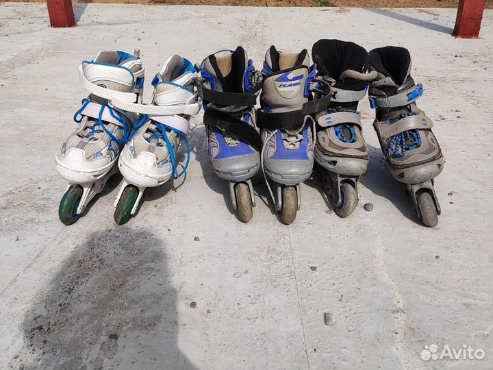 Роликовые коньки, ролики