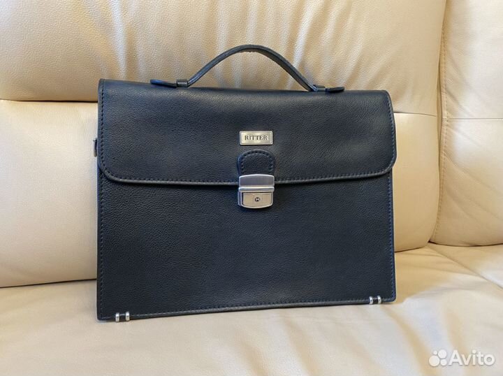 Портфель кожаный