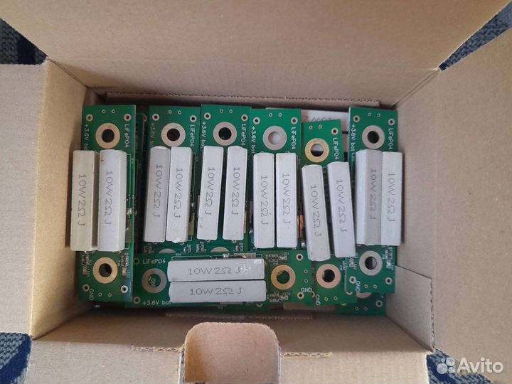 Бмс для Lifepo4 100А и 4 пассивных балансира