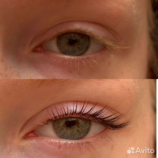 Ламинирование ресниц и бровей