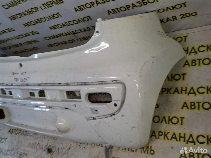 Бампер задний Peugeot 107 2005-2014