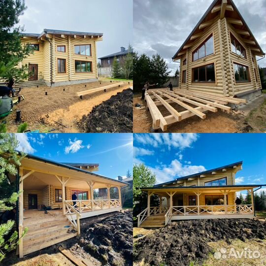 Реконструкция старых домов,кровля,присройка,фасад